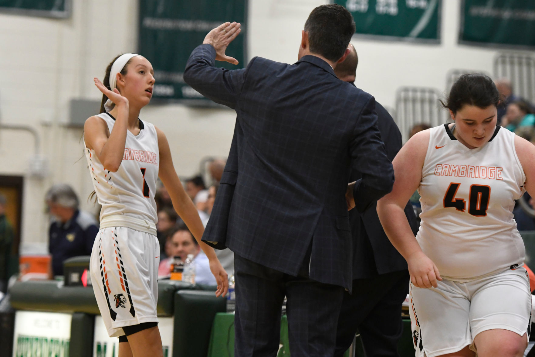 Girls basketball: Cambridge vs. Madrid-Waddington